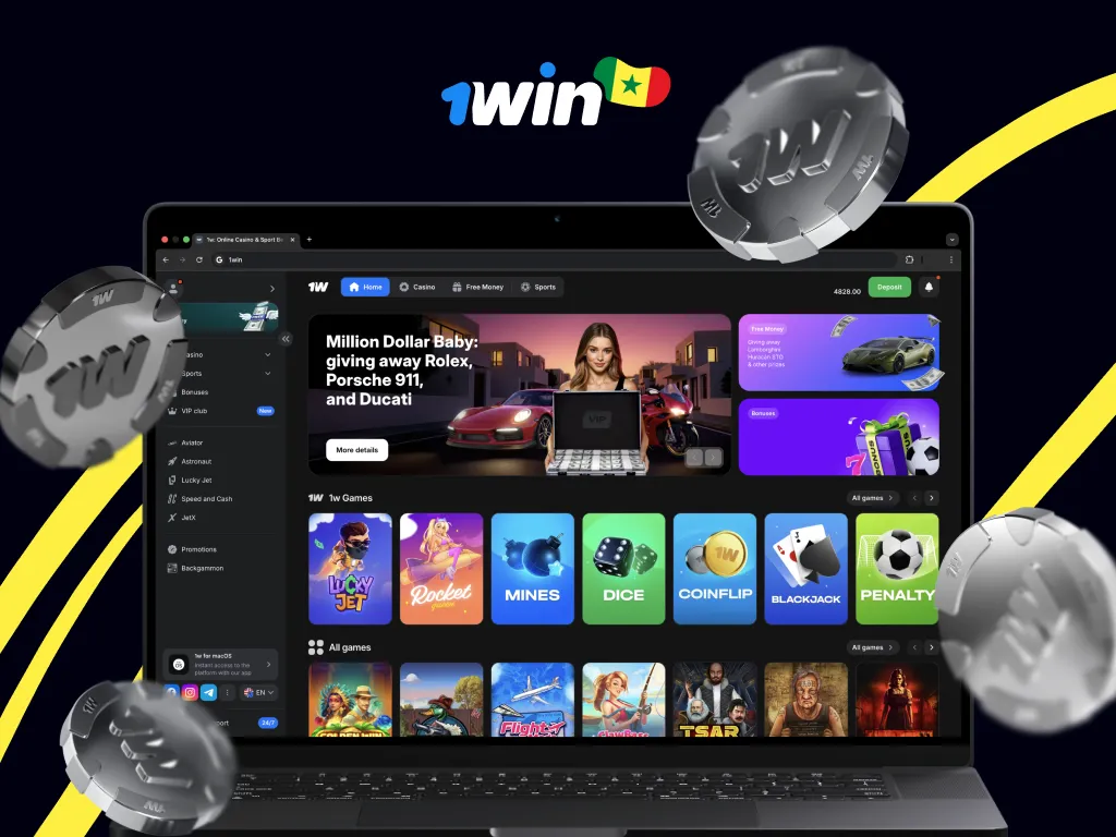 1Win Sénégal : Paris Sportifs, Casino en Ligne & Bonus Exclusifs | Site Officiel